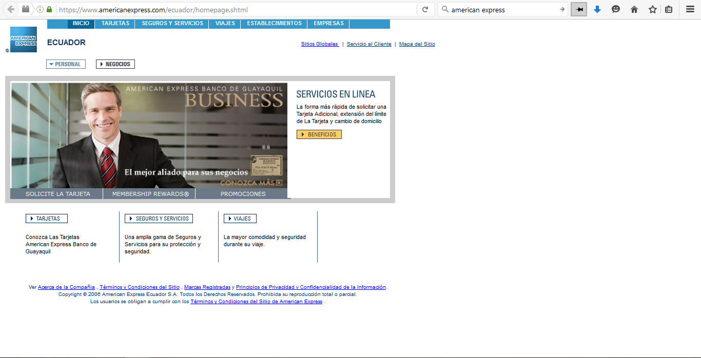 American Express Ecuador